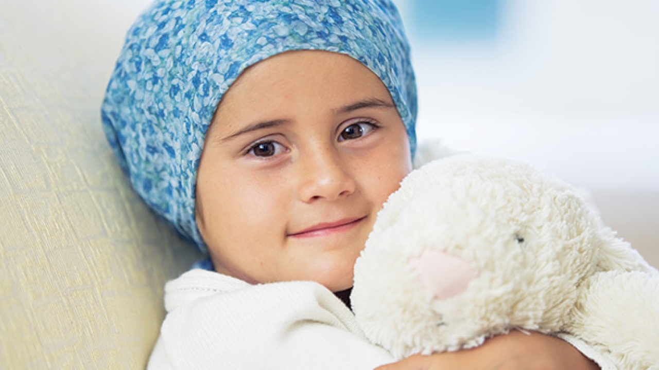 Child with cancer