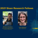 2021 Sloan Fellowship Awardees